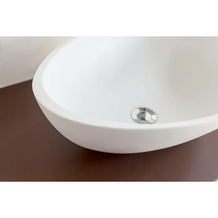 Cipì Lavabo de sobremesa Sodo - An x L: 53 x 38 cm, Blanco