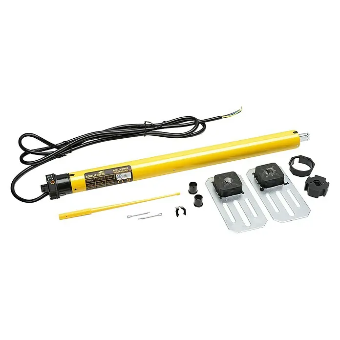 Schellenberg Rohrmotor Mini Standard - Max. Rollladenfläche: 6 m² bei Kunststoffrollläden, Einbaulänge: 500 mm, Zugkraft: 25 kg