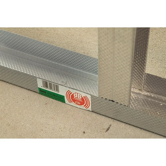 Knauf CW-Standprofil - 3.000 x 75 x 50 mm - Anwendungsbeispiel