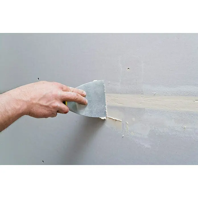 Knauf Fugenspachtel Uniflott Finish - 4 kg, Gebrauchsfertig - Anwendungsbeispiel