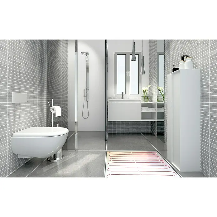 Admiral E-Power Podno grijanje Profi - 63 m, Grijaća površina: 8 m², 135 W/m² - Pogled odozgo