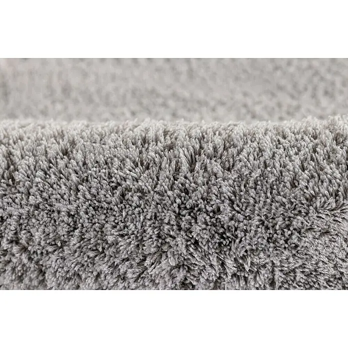 Alfombra Estrella - Gris, 80 x 80 cm, 100% poliéster microfibra