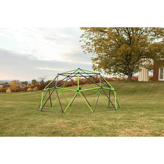 Lifetime Gartenspielgerät Geodome - 335 x 335 x 168 cm, Grün, Bronze - Stimmungsaufnahme