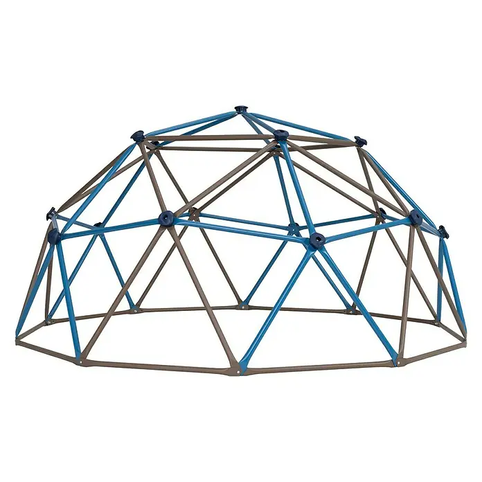 Lifetime Dječja vrtna igračka Geodome - 274 x 274 x 137 cm, Smeđe boje, Plave boje - Pogled sprijeda