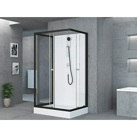 Cabina de ducha completa Black Magic