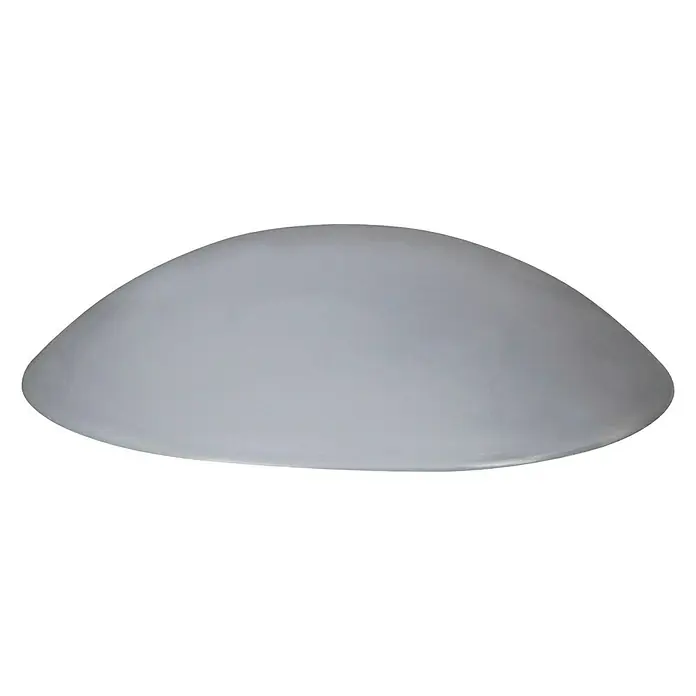 Wandtürstopper 2 Stk., selbstklebend - Durchmesser: 60 mm, Grau, Inhalt: 2 Stk. - Rechte Seitenansicht
