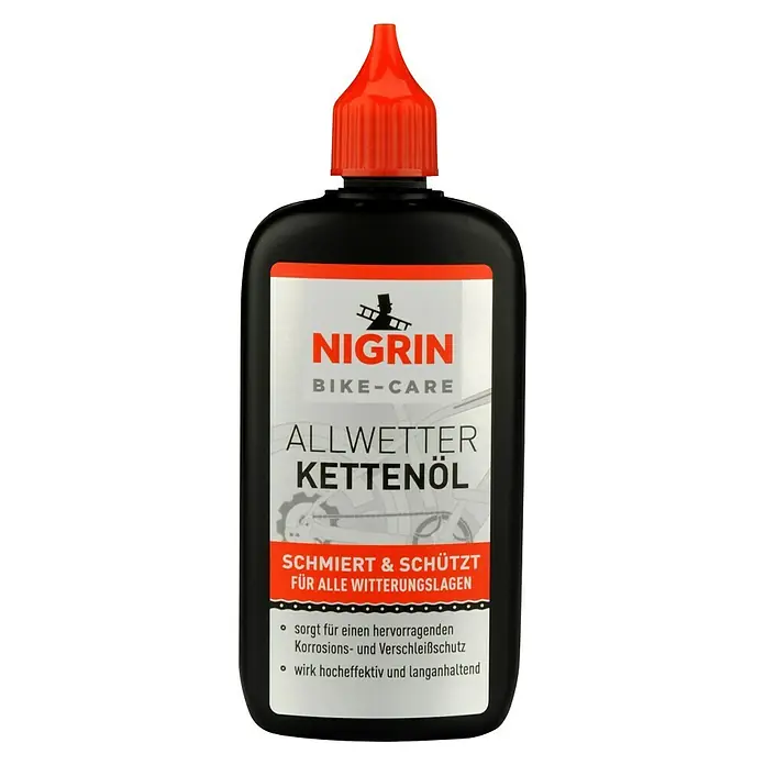 Nigrin Kettenöl Allwetter - Inhalt: 100 ml - Vorderansicht