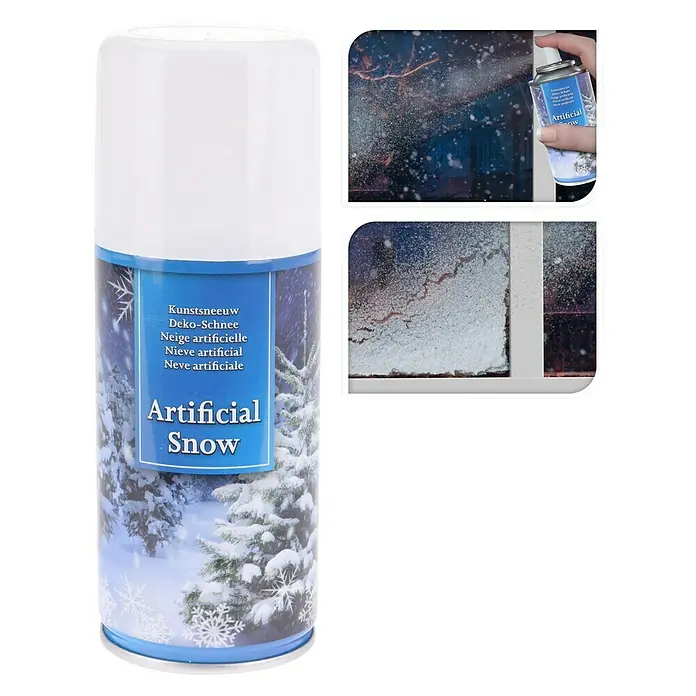 Decoratieve sneeuw - 150 ml, Wit