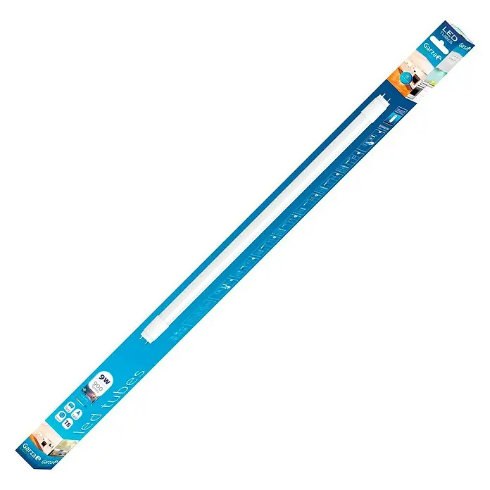 Garza Tubo LED - 9 W, Color de luz: Blanco frío, G13, 60 cm