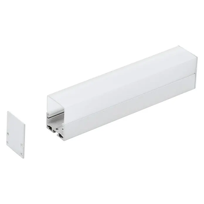 Eglo Profil Surface Profile 6 - 100 x 3,5 x 4,5 cm, Aluminium, Weiß, Aluminium - Vorderansicht