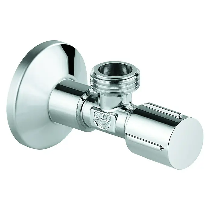 Grohe Eckventil - ½″, 1 Stk., Selbstdichtendes Anschlussgewinde - Rechte Seitenansicht
