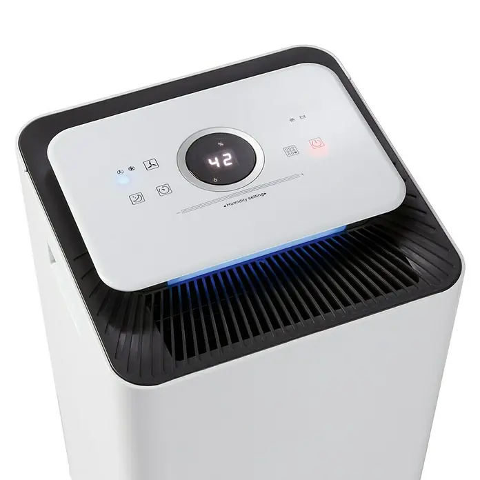 Proklima Odvlaživač zraka - 400 W, Kapacitet odvlaživanja: 20 l/dan, D x Š x V: 26,2 x 26,2 x 59 cm, Kotačići
