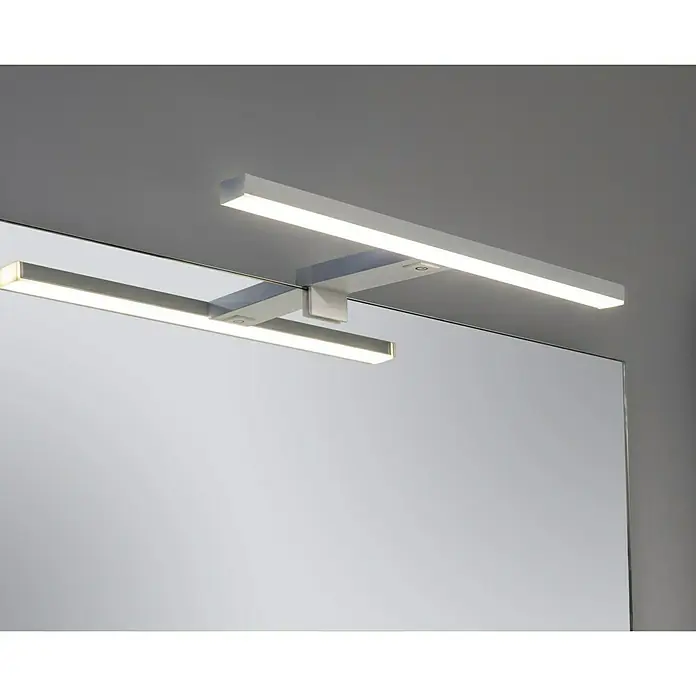 Aplique LED para espejo Leo 30 cm - 8 kW, Blanco, L x An x Al: 13 x 30 x 4,2 cm