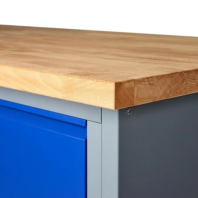 Küpper Profi Modul System Basismodul klein - 70 x 73 x 86 cm, Hammerschlag-Silber - Vorderansicht