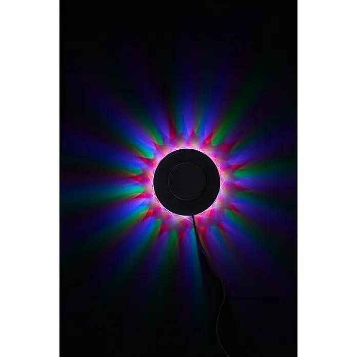 Briloner LED-Lichtrad COLOUR MOVE Disco-Licht - 3 Lichtfarben, Kunststoff