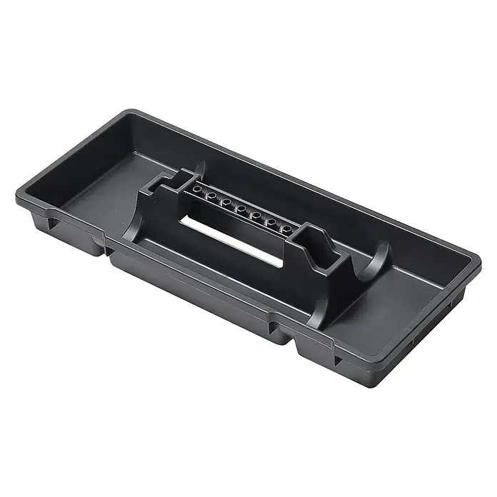 Alutec Werkzeugkoffer Profi 20 - L x B x H: 52,5 x 25,6 x 24,6 cm, Kunststoff, Gelb/Schwarz