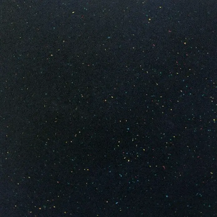 Gummimatte - Schwarz, 60 x 60 cm, Gummi