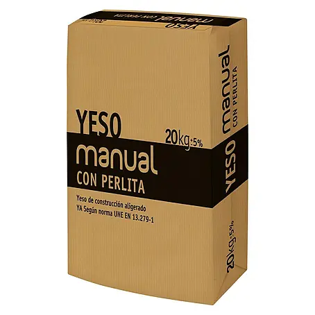 Placo Saint-Gobain  Yeso para construcción Manual con Perlita