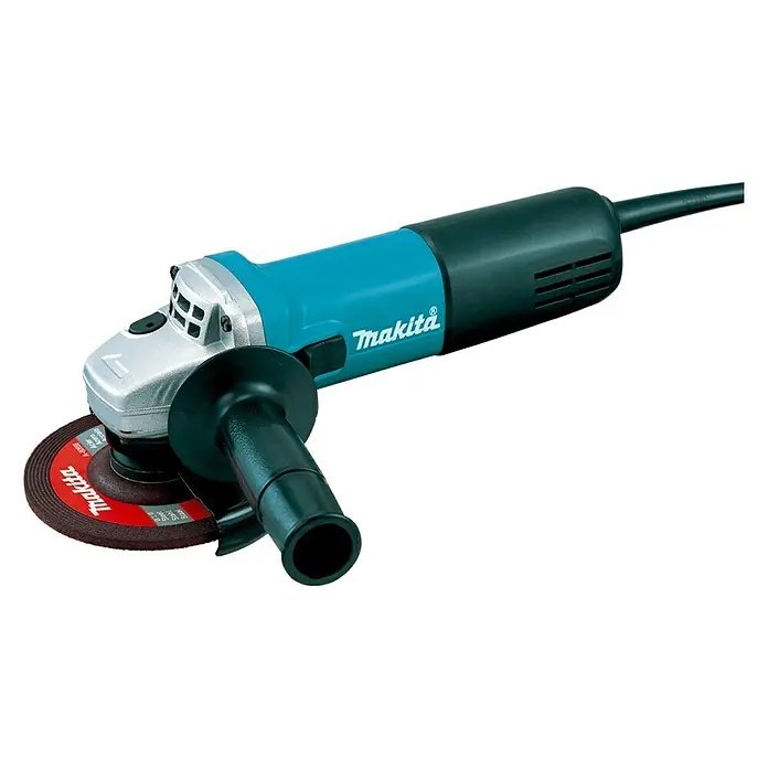 Makita Amoladora 9558NBR - 840 W, Diámetro disco: 125 mm, Número de revoluciones de marcha en vacío: 11.000 r.p.m.