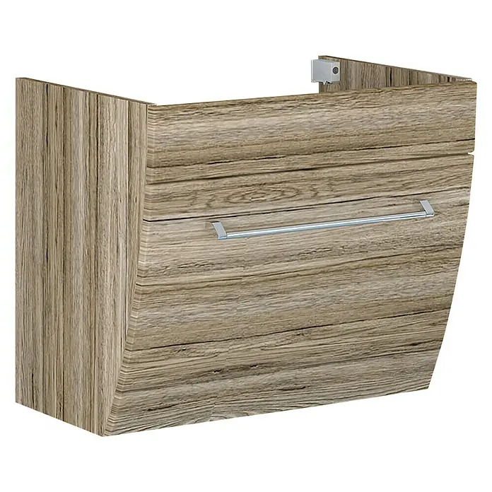 Camargue Orion Waschtischunterschrank - 59,7 x 45,5 x 52,5 cm, Sanremo Rustico, Matt - Vorderansicht