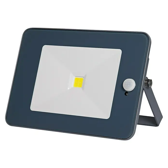Profi Depot Sensor-LED-Strahler - 1-flammig, 50 W, Grau