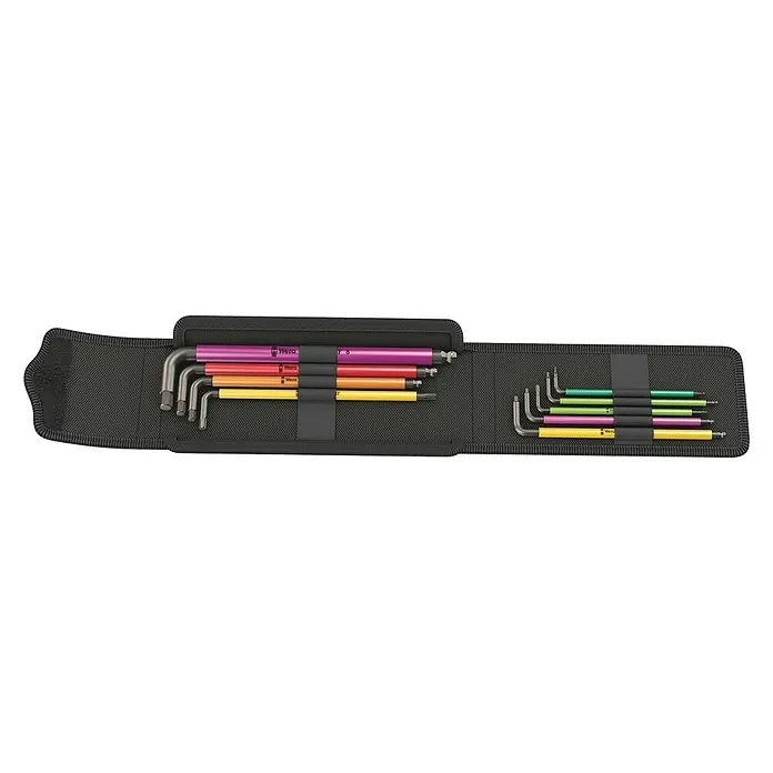 Wera Winkelschlüssel-Set Bicycle Set 4 - 9 -tlg. - Vorderansicht