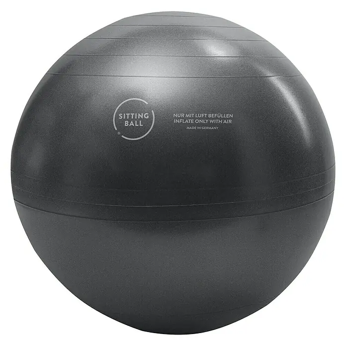 Sitting Ball Gymnastikball Felt - Blau, Durchmesser: 65 cm, Material Bezug: 100 % Polyester - Detailaufnahme