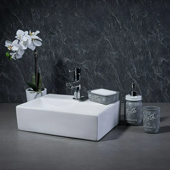 Venus Bath Seifenspender - Polyresin, Weiß/Grau - Stimmungsaufnahme