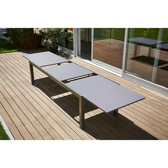 Sunfun Maja Vrtni stol Maja XL - D x Š: 280 x 100 cm, Sigurnosno staklo