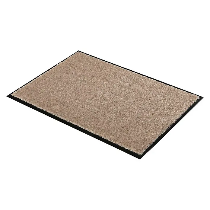 SCHÖNER WOHNEN-Kollektion Sauberlaufmatte Uni - Taupe, 50 x 70 cm, 100 % Polyamid - Rechte Seitenansicht