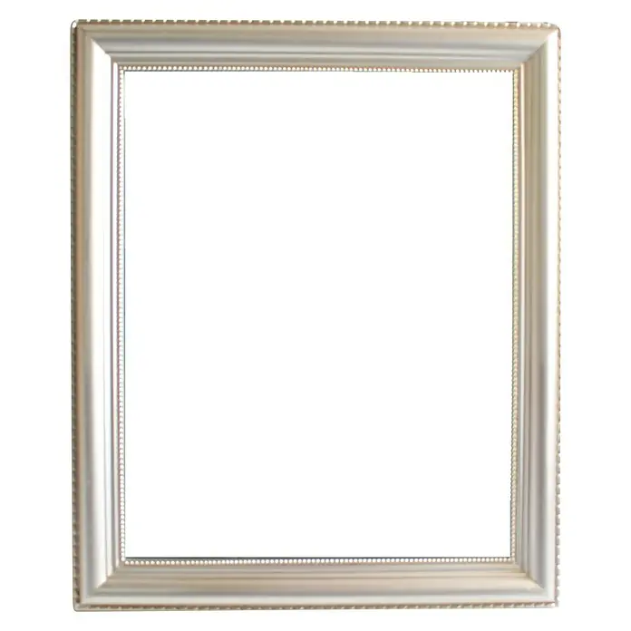 Spiegel Modern - 50 x 60 cm, Silber - Vorderansicht