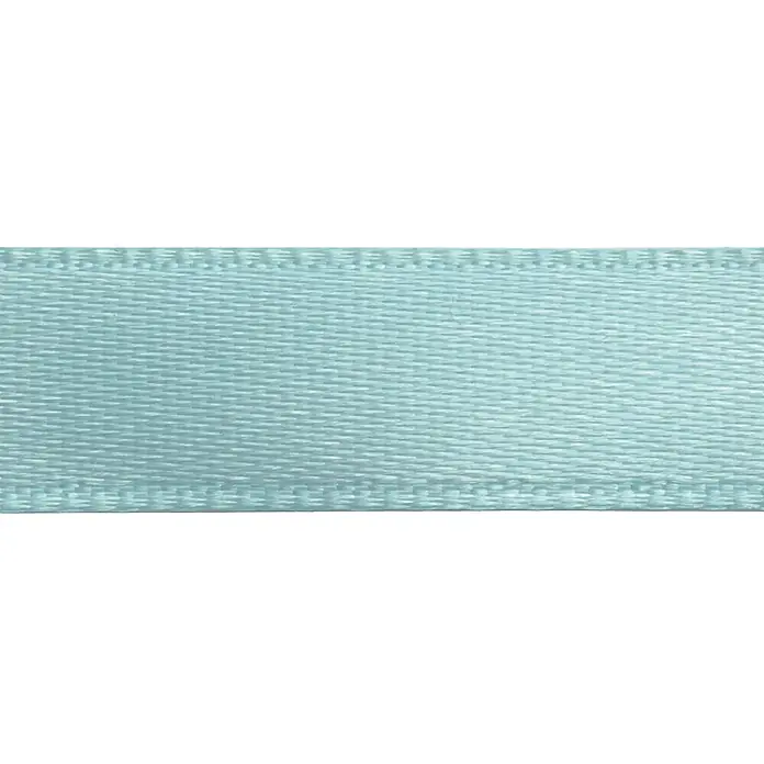 Glorex Satinband - Hellblau, 10 m x 3 cm - Vorderansicht