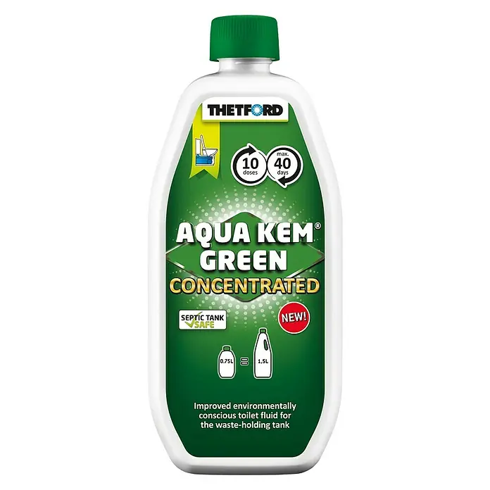 Thetford Toilettenzusatz Aqua Kem Green Konzentrat - 0,78 l - Vorderansicht