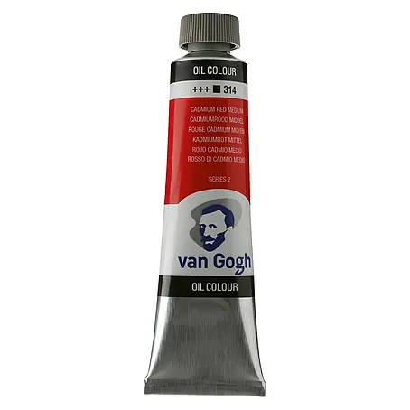 Talens Van Gogh Pintura al óleo Rojo cadmio medio