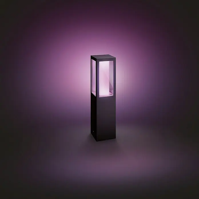 Philips Hue Sobremuro LED Impress - 2 luces, 8 W, Color de luz: Multicolor, IP44