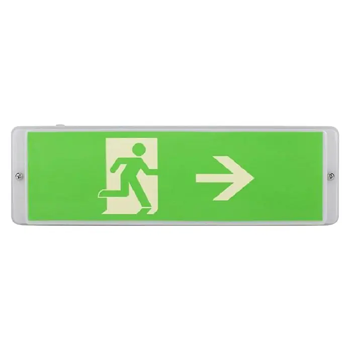 Smartwares Noodverlichting NV52 - Groen/Wit - Vooraanzicht