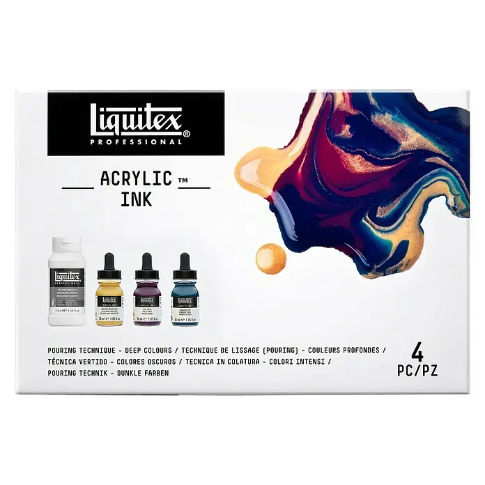 Liquitex Professional Zeichentinten-Set - Flasche - Vorderansicht