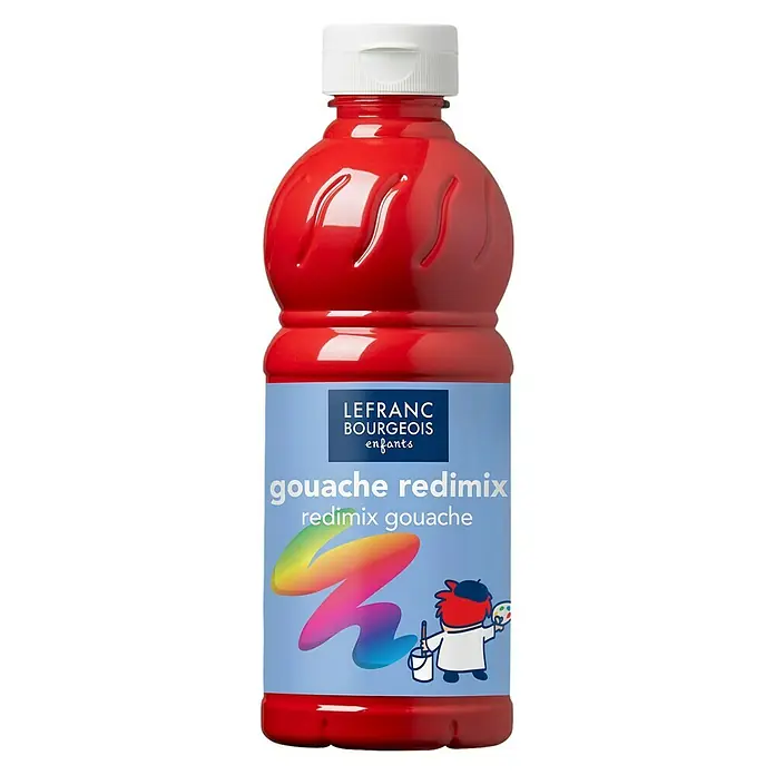 Lefranc & Bourgeois Gvaš Redimix - Karmin crvene boje, 500 ml, Boca - Pogled sprijeda