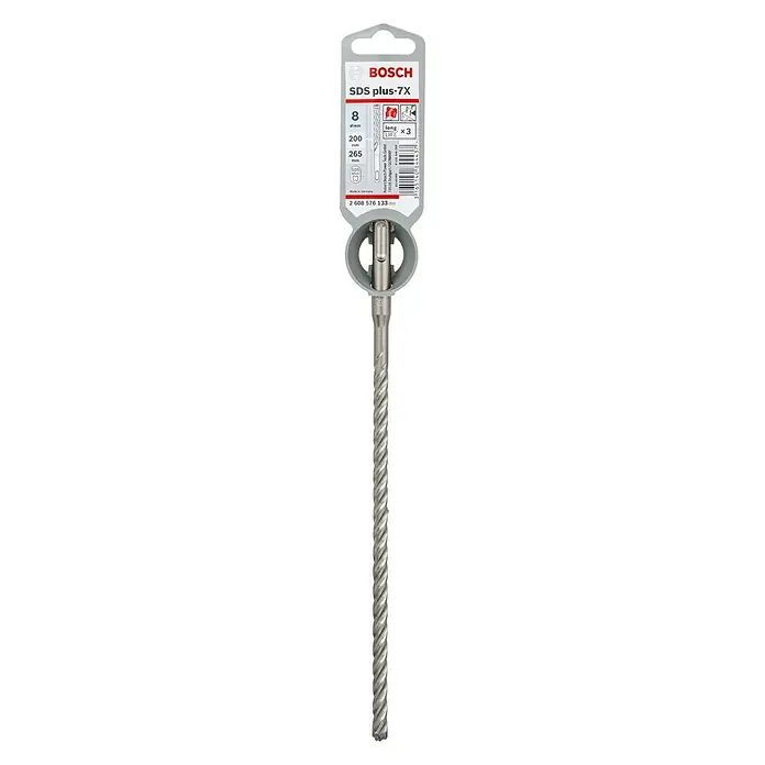 Bosch Professional Svrdlo za beton SDS-Plus - Promjer: 8 mm, Duljina: 265 mm - Pogled odozdo