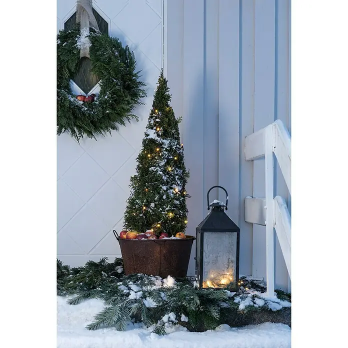 Konstsmide Led-feestverlichting Micro-led - Binnen, 1.624 cm, Lichtkleur: Barnsteen, Aantal lichtbronnen: 40 st. - Sfeeropname