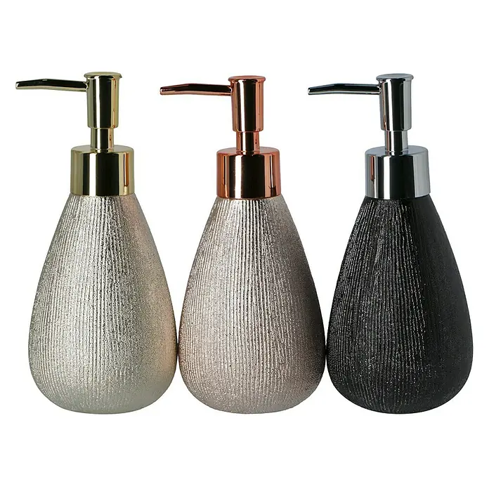 Camargue Aurum Seifenspender - Steingut, Gold
