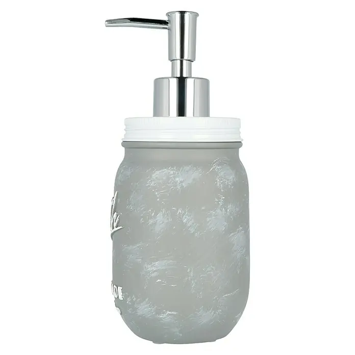 Venus Bath Seifenspender - Polyresin, Weiß/Grau