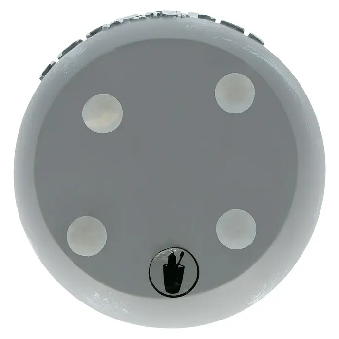 Venus Bath Zahnputzbecher - Polyresin, Weiß/Grau