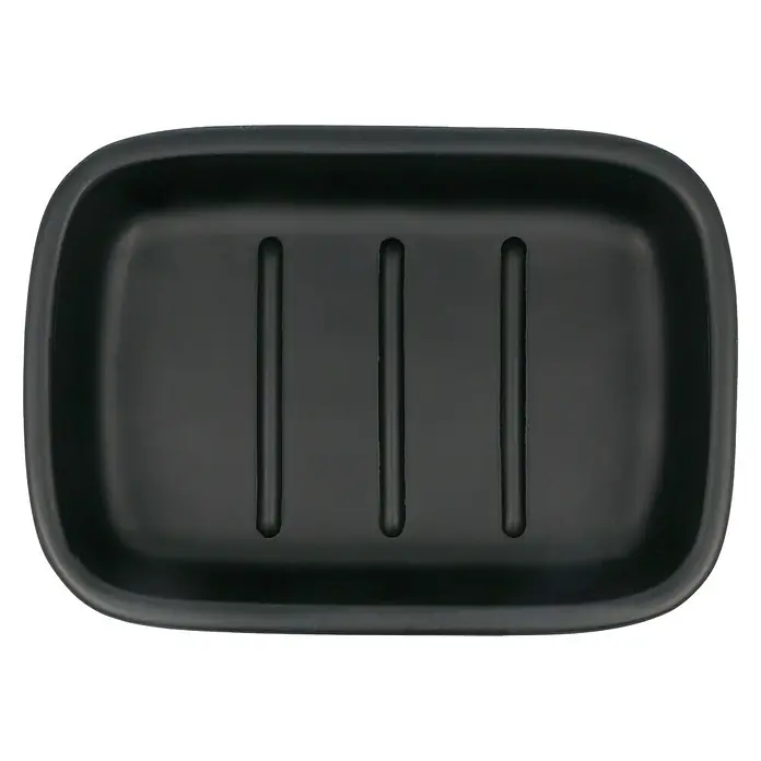 Venus Bath Seifenschale - Polyresin, Schwarz/Weiß