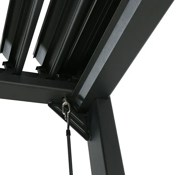 Sunfun Pérgola Palma - L x An x Al: 300 x 300 x 230 cm, Antracita