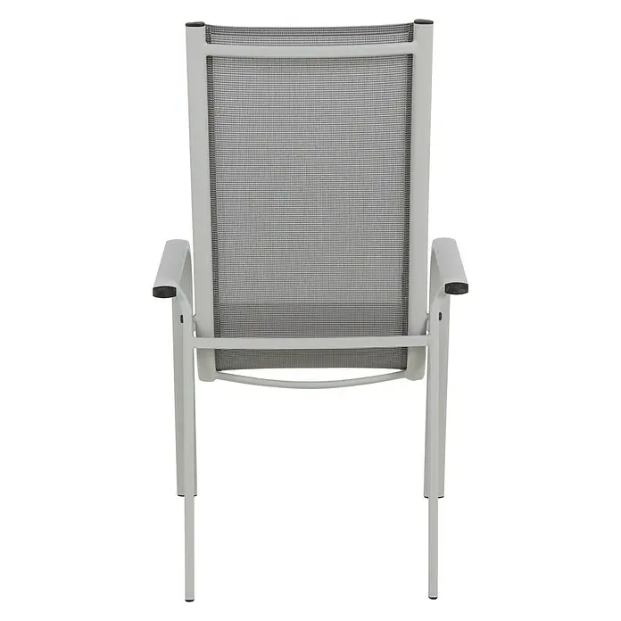 Sunfun Hannah Silla de jardín - Ancho: 59 cm, Gris
