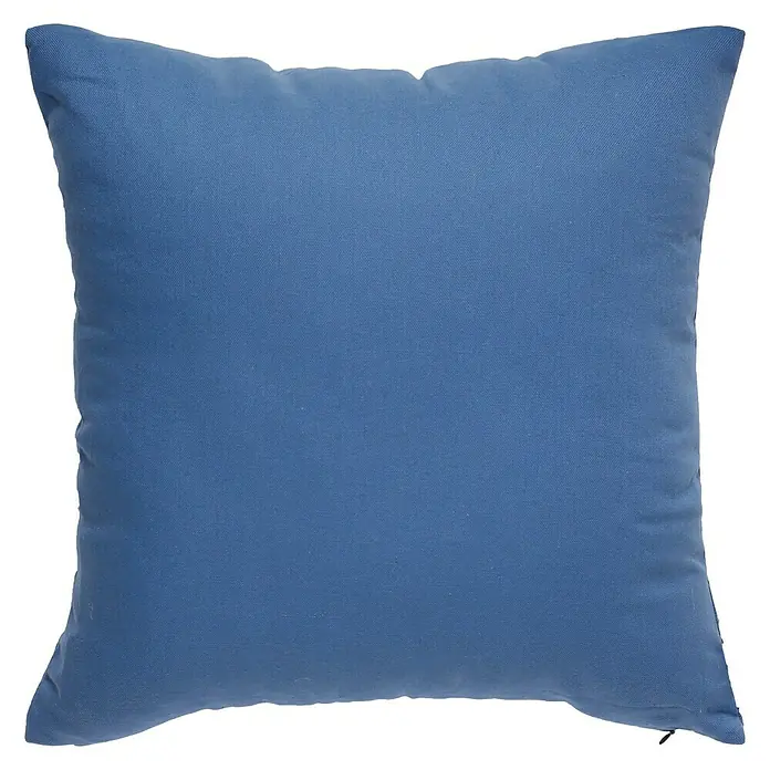 Cojín Panamá - Azul, 45 x 45 cm, 100% algodón