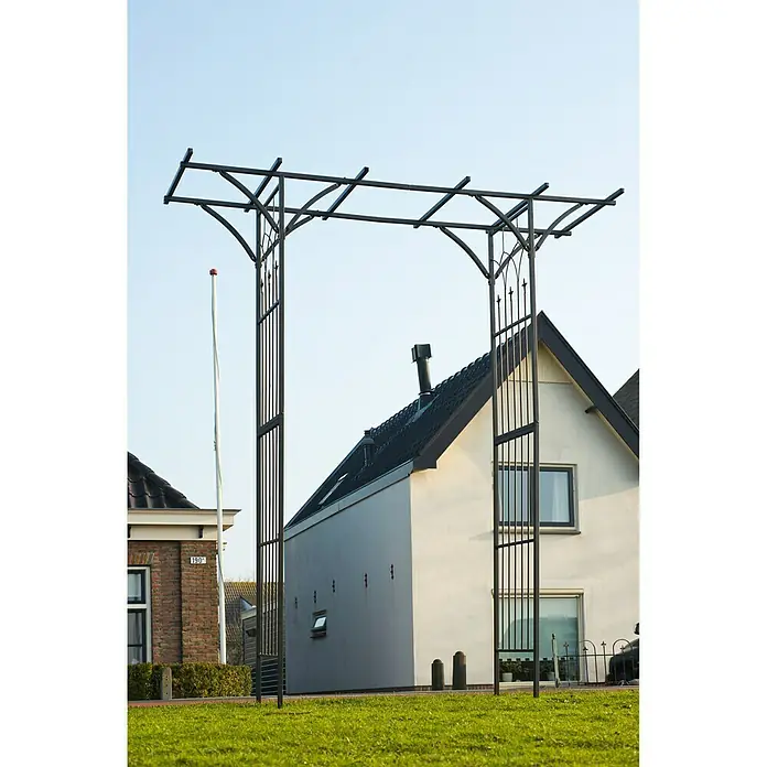 Nature Rosenbogen - 114 x 66 x 232 cm, Schwarz - Ansicht von unten