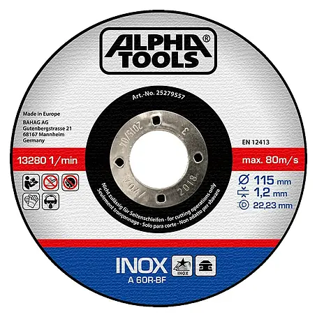 Alpha Tools  Trennscheibe