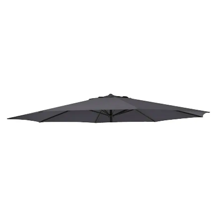 Sunfun Techo de repuesto Trentino II - Antracita, Sunfun parasol de jardín Trentino II, Diámetro: 400 cm